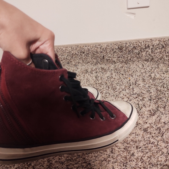 Converse Suede High Tops - Picture 4 of 8